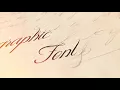 Animated Handwritten Font After Effects Template