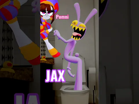 Jax vs Pomni (Paparazzi Trend) #theamazingdigitalcircus #tadc #digitalcircus #vrchat