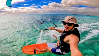 Kiteboarding & Best Sailboat Life (Day 16/100 Day Water World Challenge)
