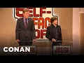 Self-Efface Off With Jesse Eisenberg | CONAN on TBS