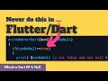 Use to convert null to false Effective Dart programming EP-1
