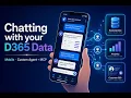 Chatting with Your Dynamics 365 Data on Mobile Custom Agent MCP