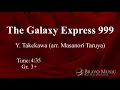 The Galaxy Express 999 by Yukihide Takekawa (arr. Masanori Taruya)