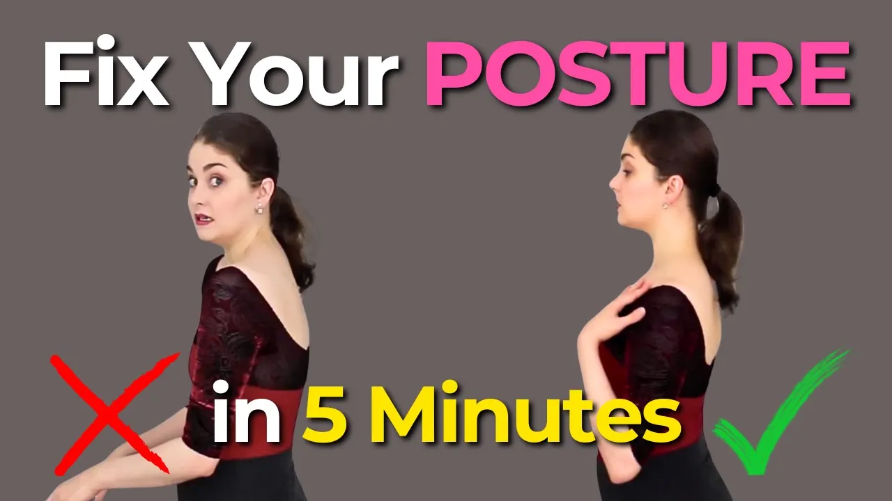 How to Fix Your Posture | Improve Posture for Dancers & Everyday Life (Professional Tips)