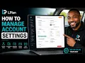 How to Manage Your LPlan Account Settings LPlan Tutorial