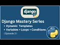 Django for Beginners - Dynamic Templates with Variables Conditions Loops Quote App Project