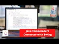Java Temperature Converter with Swing Java Project