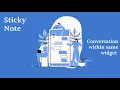 New sticky notes and comments WordPress plugin