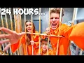 Download Lagu LOCKED IN PRISON FOR 24 HOURS CHALLENGE!