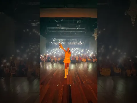 OBRIGADO BANGU! SOLD OUT NO PRIMEIRO SHOW DA EVY! 🥹💛👑