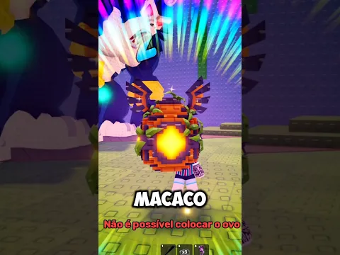 Peguei 3 ovos do macaco titan no roube um ovo