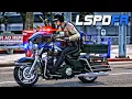 Playing GTA 5 As A POLICE OFFICER Highway Patrol CHIPS GTA 5 Lspdfr Mod 4K