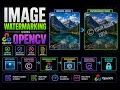 Image Watermarking Using OpenCV