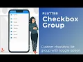 Flutter Tutorial - Checkbox Group Toggle