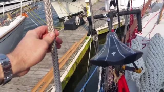 Synthetic Standing Rigging: Initial Setup