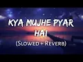 Lagu Kya Mujhe Pyar Hai | Tum Kyu Chale Aate Ho | (Slowed+Reverb)-Vicky Singh | 10 PM LOFi