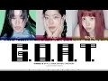 Download Lagu MINA, DAHYUN, CHAEYOUNG (TWICE) - 'G.O.A.T.' Lyrics (Color Coded Lyrics)