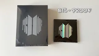 [UNBOXING] BTS  - PROOF ALBUM SET (VER. COMPACT \u0026 STANDARD)