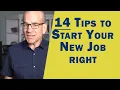 14 TIPS to Start Your New Job - First Day at Work