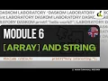 Module 6 Array String