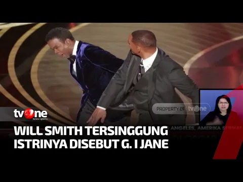 Ngamuk! Momen Will Smith Tampar Komedian Chris Rock di Oscar 2022