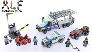 Lego City 60143 Auto Transport Heist - Lego Speed Build Review