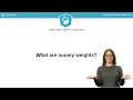 R Tutorial What are survey weights