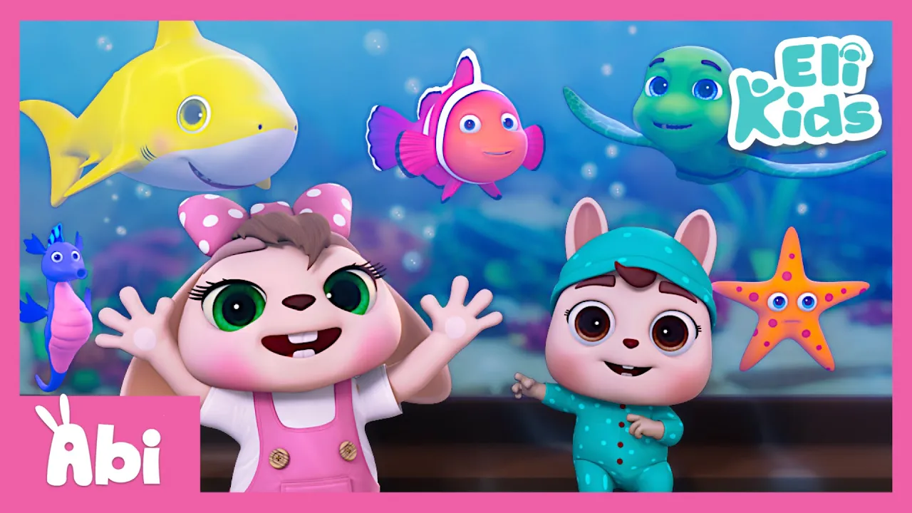 Aquarium Song | Sea Animals | Eli Kids Songs & Nursery Rhymes