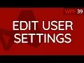 C WPF UI Tutorials 39 Edit User Settings UI
