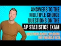 AP Statistics Multiple Choice Questions over Exploring One Variable Data