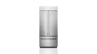 KitchenAid 20 8-cu ft Built-In French Door Refrigerator with Ice Maker Stainless Steel