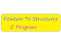 TAMIL POINTERS TO STRUCTURES C PROGRAM