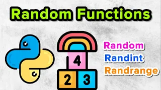 Random Randint Randrange Functions in Python