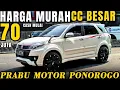 Lagu Gudang Daihatsu Murah !!! Mulai 70 Juta Nego Di Prabu Motor Ponorogo Terbaru Hari Ini