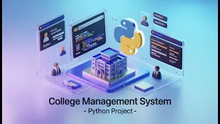 College Management System - Python Project Mini Python projects for beginners and developers