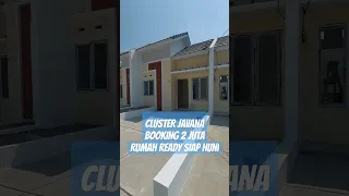 RUMAH READY CLUSTER JAVANA Javana Cluster 