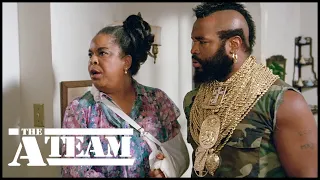 baracus flies out for his mom the a team