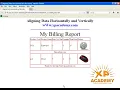 table-aligning in html - html tutorial