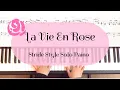 Lagu La Vie En Rose(Life in pink) - Édith Piaf /Jazz Standard/ Solo piano / Easy-Intermediate arrangement