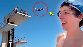 Los Planchazos Más Extremos en la Piscina de Trampolines! 😳