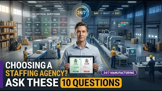 How to Choose a Staffing Agency for a Manufacturing Operation 10 Critical Questions to Ask