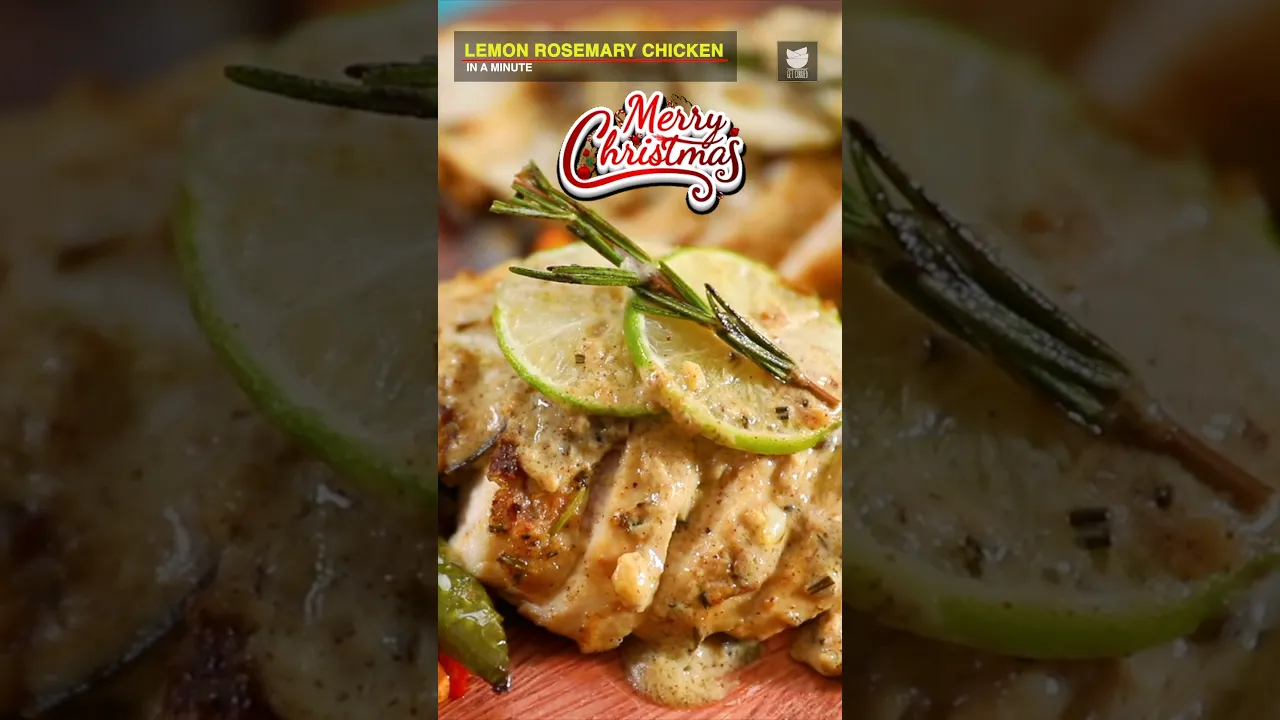 Lemon Rosemary Chicken   Herb Grilled Chicken With Mashed Potato   Garlic Lemon Chicken  Get Curried