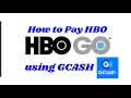 How to Pay HBO GO subscription using GCASH