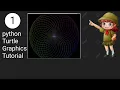 Draw circle design with python turtle python turtle graphics tutorial python turtle project