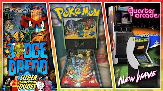 Pokemon Stern Pinball Costco Judge Dredd Pinball FX Battlezone QA Golden Tee NWT