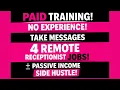 Work From Home As A Receptionist With These 4 Companies Part Time
