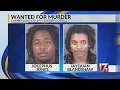 Cumberland County Sheriff s Office searching for 2 murder suspects