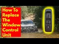 How to replace a window controller module on a Ford Ranger Raptor or Wildtrak DIY