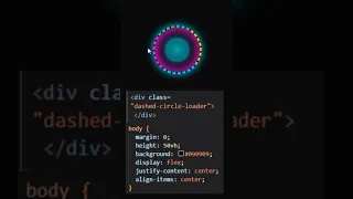 Dashed Circle Loader Using CSS