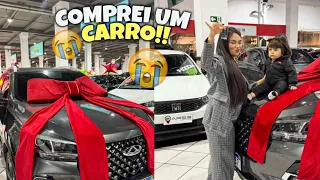 comprei um carro novo 😭😭😭 não acredito
